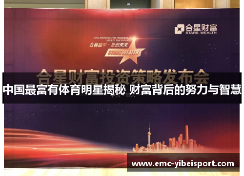 中国最富有体育明星揭秘 财富背后的努力与智慧